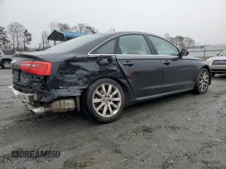 2015 Audi A6 3.0L TDI Premium Plus with VIN WAUFMAFC1FN009207, listed as a Copart auction lot 83690894 with 64,455 mi miles and Salvage Title. Bid and sale history available at carsss.com. Image 3.