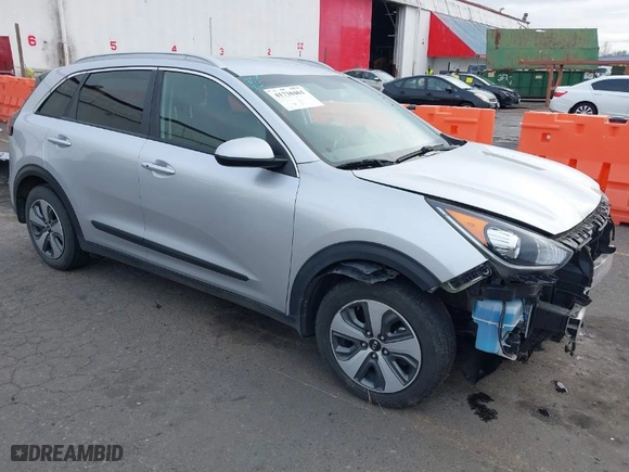 2019 Kia Niro LX with VIN KNDCB3LCXK5243643, listed as a IAAI auction lot 41730461 with 133,317 mi miles. Bid and sale history available at carsss.com. Image 1.
