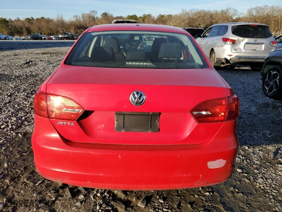 2013 Volkswagen Jetta Sedan S with VIN 3VW2K7AJ8DM370809, listed as a Copart auction lot 41584395 with 173,686 mi miles and Salvage Title. Bid and sale history available at carsss.com. Image 6.