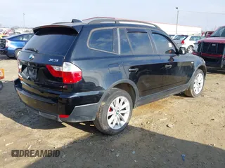 2008 BMW X3 3.0si with VIN WBXPC93428WJ04266, listed as a IAAI auction lot 41464577 with 1 mi miles. Bid and sale history available at carsss.com. Image 4.