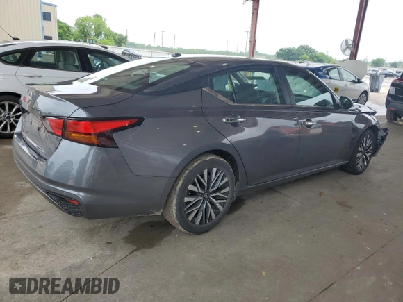 2025 Nissan Altima SV with VIN 1N4BL4DV4SN338543, listed as a Copart auction lot 54542485 with 9,179 mi miles and Clean Title. Bid and sale history available at DreamBid. Image 3.