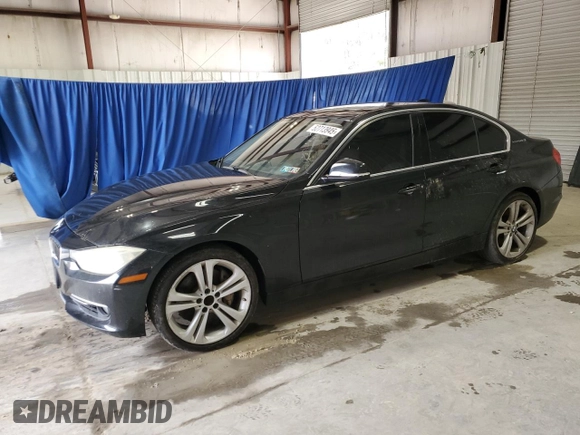 2014 BMW 3 Series ActiveHybrid 3 with VIN WBA3F9C53EKP46541, listed as a Copart auction lot 52713945 with 127,890 mi miles and Clean Title. Bid and sale history available at carsss.com. Image 1.
