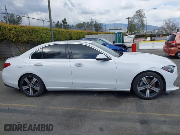 2023 Mercedes-Benz C 300 with VIN W1KAF4HB9PR084072, listed as a IAAI auction lot 41754044 with 27,496 mi miles and . Bid and sale history available at DreamBid. Image 13.