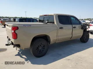 2022 Chevrolet Silverado 1500 LT Trail Boss with VIN 3GCUDFET0NG580297, listed as a Copart auction lot 74712344 with 64,717 mi miles and Salvage Title. Bid and sale history available at DreamBid. Image 3.