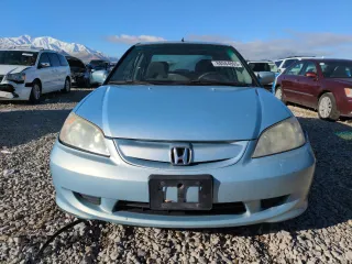 2005 Honda Civic with VIN JHMES96695S009385, listed as a Copart auction lot 88084805 with 188,259 mi miles and Salvage Title. Bid and sale history available at DreamBid. Image 5.
