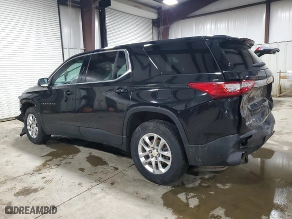 2021 Chevrolet Traverse LS with VIN 1GNEVFKW4MJ224763, listed as a Copart auction lot 47583845 with 53,590 mi miles and Salvage Title. Bid and sale history available at carsss.com. Image 2.