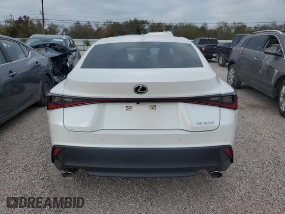 2023 Lexus IS 300 z VIN JTHCA1D21P5125158, wystawiony jako Copart lot #81496734 z przebiegiem Nie podano mil oraz Szkoda całkowita • Salvage title. Historia ofert i sprzedaży dostępna na DreamBid. Obrazek 6.