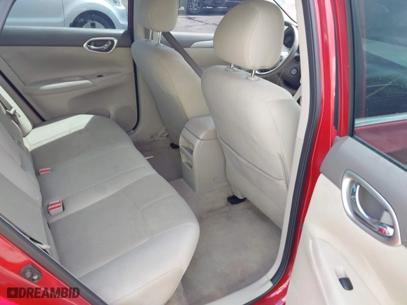 2014 Nissan Sentra S with VIN 3N1AB7AP8EL679564, listed as a IAAI auction lot 41955499 with 91,394 mi miles. Bid and sale history available at carsss.com. Image 8.