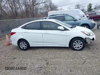 2012 Hyundai Accent GLS with VIN KMHCT4AE8CU207332, listed as a IAAI auction lot 41846183 with 163,190 mi miles. Bid and sale history available at carsss.com. Image 14.
