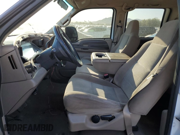 2002 Ford F-250 XL with VIN 1FTNW20F22ED02464, listed as a Copart auction lot 55028785 with Not provided miles and Salvage title. Bid and sale history available at DreamBid. Image 7.