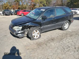 2001 Lexus RX 300 with VIN JTJGF10U310094394, listed as a Copart auction lot 80780584 with 230,795 mi miles and Salvage Title. Bid and sale history available at carsss.com. Image 1.