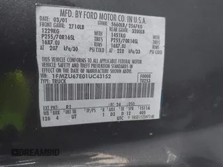 2001 Ford Explorer Sport Trac с VIN 1FMZU67E01UC43152, выставлен на аукционе IAAI как лот 42605079 с пробегом 212 059 миль миль и . История ставок и продаж доступна на DreamBid. Изображение 9.