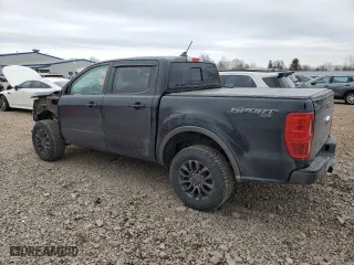 2019 Ford Ranger XL with VIN 1FTER4FH3KLA61019, listed as a Copart auction lot 49961125 with 51,639 mi miles and Salvage Title. Bid and sale history available at carsss.com. Image 2.