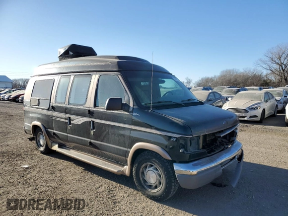 1997 Ford Econoline Commercial z VIN 1FDEE14L6VHB06605, wystawiony jako Copart lot #83043224 z przebiegiem 207 938 mil mil oraz Szkody całkowita. Historia ofert i sprzedaży dostępna na DreamBid. Obrazek 4.