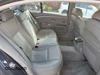 2003 BMW 7 Series 745Li with VIN WBAGN63433DR16621, listed as a Copart auction lot 53886355 with 122,775 mi miles and Non repairable. Bid and sale history available at DreamBid. Image 10.