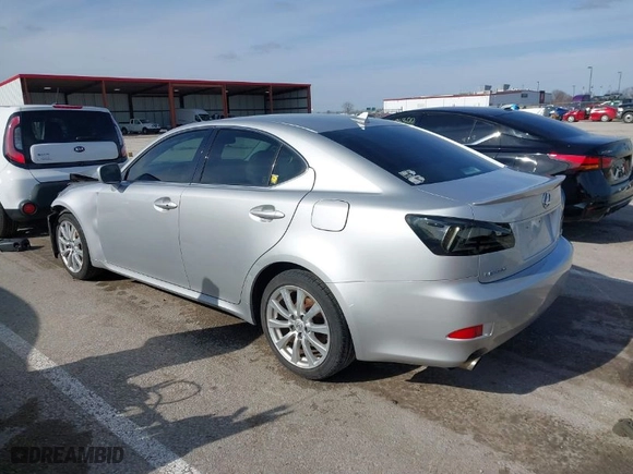 2008 Lexus IS 250 with VIN JTHCK262782023138, listed as a IAAI auction lot 41475156 with 89,718 mi miles. Bid and sale history available at carsss.com. Image 3.