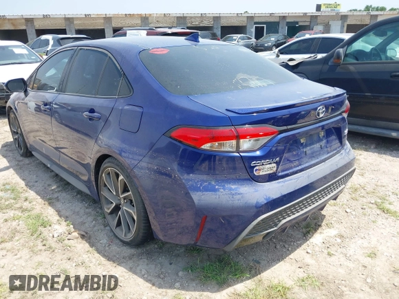 2020 Toyota Corolla SE with VIN 5YFP4RCE4LP003430, listed as a IAAI auction lot 41940265 with 67,584 mi miles and . Bid and sale history available at DreamBid. Image 3.