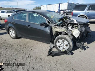 2016 Kia Forte LX with VIN KNAFK4A65G5538928, listed as a Copart auction lot 50807395 with 107,063 mi miles and Salvage Title. Bid and sale history available at carsss.com. Image 4.