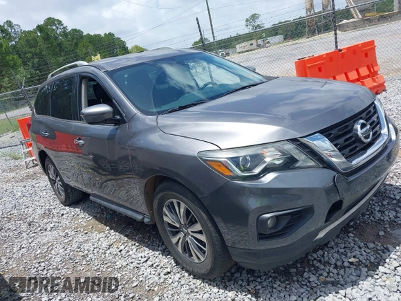 2017 Nissan Pathfinder SL with VIN 5N1DR2MN5HC634838, listed as a IAAI auction lot 39793392 with 118,127 mi miles and . Bid and sale history available at DreamBid. Image 1.