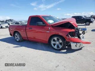 2014 Ram 1500 Express with VIN 3C6JR6AT3EG135201, listed as a Copart auction lot 43764535 with 78,960 mi miles and Salvage title. Bid and sale history available at DreamBid. Image 4.