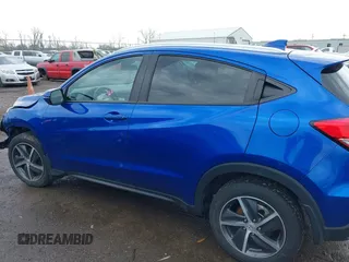 2022 Honda HR-V EX with VIN 3CZRU6H53NM773008, listed as a IAAI auction lot 41904292 with 24,703 mi miles. Bid and sale history available at carsss.com. Image 14.