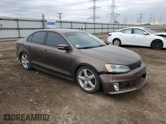 2012 Volkswagen Jetta Sedan TDI with VIN 3VW3L7AJ6CM459116, listed as a Copart auction lot 52548015 with 142,280 mi miles and Salvage Title. Bid and sale history available at carsss.com. Image 4.