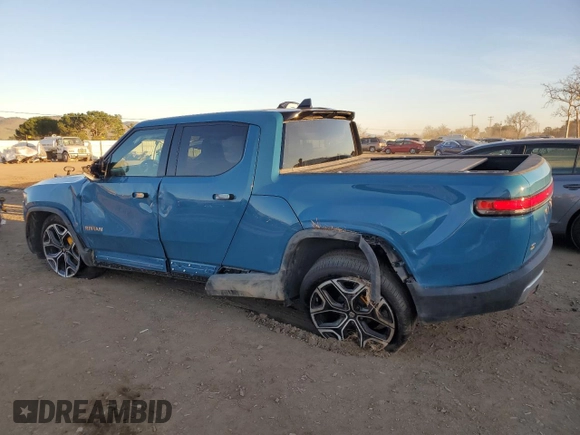 2022 Rivian R1T Launch Edition with VIN 7FCTGAAL5NN001219, listed as a Copart auction lot 86623924 with Not Provided miles and Salvage Title. Bid and sale history available at DreamBid. Image 2.