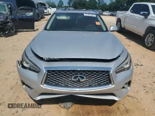 2018 Infiniti Q50 Luxe with VIN JN1EV7AP8JM363476, listed as a Copart auction lot 61403305 with Not provided miles and Salvage title. Bid and sale history available at DreamBid. Image 5.