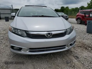 2012 Honda Civic EX with VIN 2HGFB2F80CH557022, listed as a Copart auction lot 54429535 with 189,345 mi miles and Clean Title. Bid and sale history available at DreamBid. Image 5.