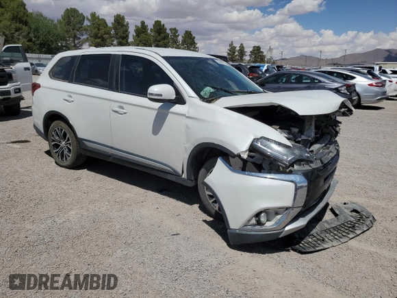 2017 Mitsubishi Outlander SE with VIN JA4AD3A37HZ062774, listed as a Copart auction lot 56400785 with 85,872 mi miles and Salvage title. Bid and sale history available at DreamBid. Image 4.