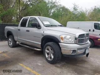 2007 Dodge Ram 1500 SLT with VIN 1D7HU18257S248025, listed as a IAAI auction lot 42076731 with 134,958 mi miles. Bid and sale history available at carsss.com. Image 1.