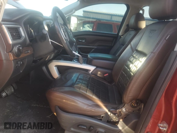 2017 Nissan Titan SV with VIN 1N6AA1E67HN557309, listed as a Copart auction lot 53748735 with 112,197 mi miles and Salvage title. Bid and sale history available at DreamBid. Image 7.