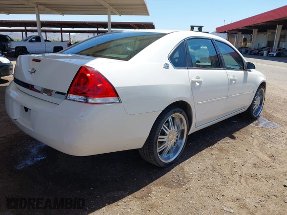 2007 Chevrolet Impala LS with VIN 2G1WB55K579355489, listed as a IAAI auction lot 41981961 with 191,192 mi miles and . Bid and sale history available at DreamBid. Image 4.