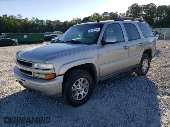 2006 Chevrolet Tahoe Z71 with VIN 1GNEK13Z76R135276, listed as a Copart auction lot 75193114 with 183,328 mi miles and Salvage Title. Bid and sale history available at carsss.com. Image 1.