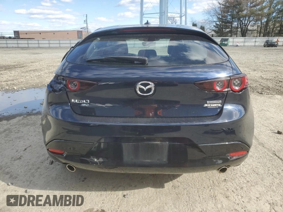 2020 Mazda 3 Preferred with VIN JM1BPBMM4L1159907, listed as a Copart auction lot 52510115 with 57,736 mi miles and Salvage Title. Bid and sale history available at DreamBid. Image 6.