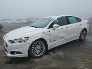 2013 Ford Fusion Titanium Hybrid with VIN 3FA6P0RU9DR371620, listed as a Copart auction lot 83109754 with 176,770 mi miles and Salvage Title. Bid and sale history available at carsss.com. Image 1.
