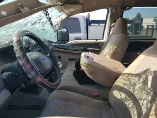 2001 Ford F-250 XL with VIN 1FTNW21F21EA81820, listed as a Copart auction lot 57677805 with Not provided miles and Salvage title. Bid and sale history available at DreamBid. Image 7.