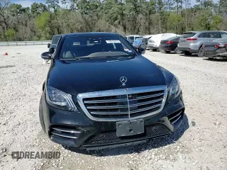 2018 Mercedes-Benz S 560 with VIN WDDUG8DB3JA398510, listed as a Copart auction lot 49276415 with 87,687 mi miles and Salvage Title. Bid and sale history available at carsss.com. Image 13.