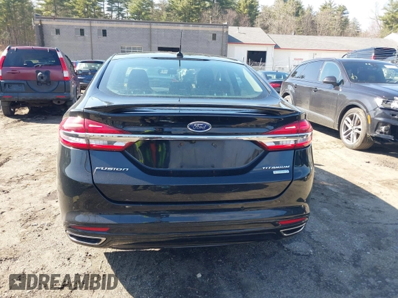 2017 Ford Fusion Titanium with VIN 3FA6P0K91HR124636, listed as a IAAI auction lot 41825469 with 47,889 mi miles. Bid and sale history available at carsss.com. Image 16.