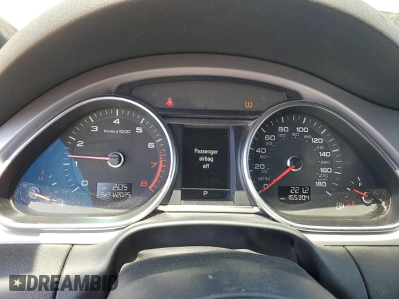 2015 Audi Q7 S line Prestige with VIN WA1DGAFE9FD002055, listed as a Copart auction lot 58073635 with 165,304 mi miles and Salvage title. Bid and sale history available at DreamBid. Image 9.