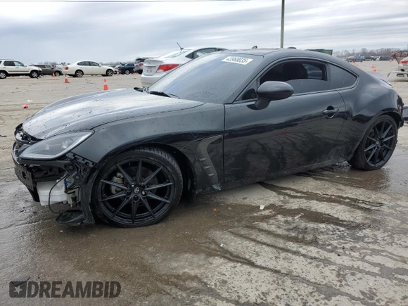 2023 Toyota GR86 Premium with VIN JF1ZNBE13P9762305, listed as a Copart auction lot 43968035 with 17,255 mi miles and Salvage Title. Bid and sale history available at carsss.com. Image 1.
