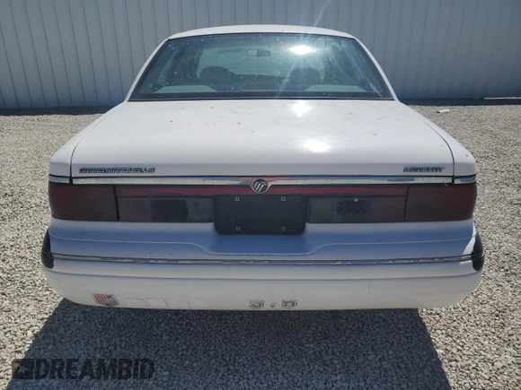 1997 Mercury Grand Marquis LS with VIN 2MELM75W1VX629815, listed as a Copart auction lot 50696635 with 52,626 mi miles and Clean Title. Bid and sale history available at DreamBid. Image 6.