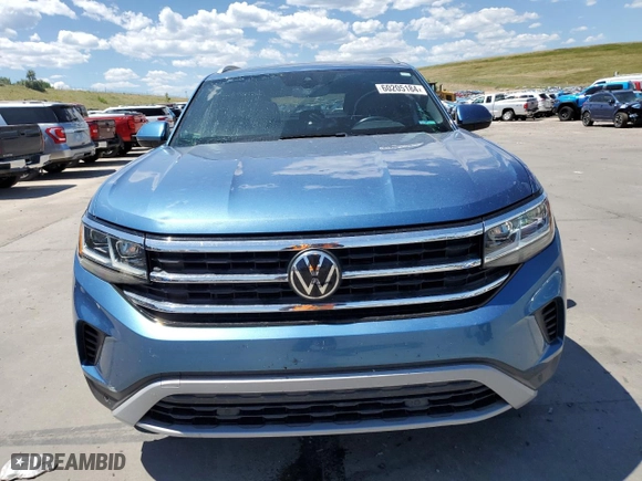 2020 Volkswagen Atlas Cross Sport 3.6L V6 SEL with VIN 1V2EE2CA0LC210834, listed as a Copart auction lot 60205184 with 41,427 mi miles and Non Repairable. Bid and sale history available at carsss.com. Image 5.