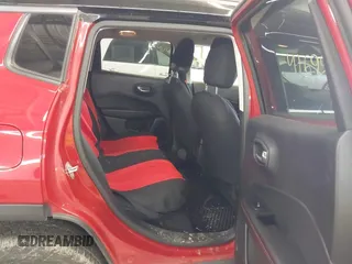 2018 Jeep Compass Trailhawk with VIN 3C4NJDDB7JT234551, listed as a IAAI auction lot 41695627 with 65,381 mi miles and . Bid and sale history available at carsss.com. Image 8.