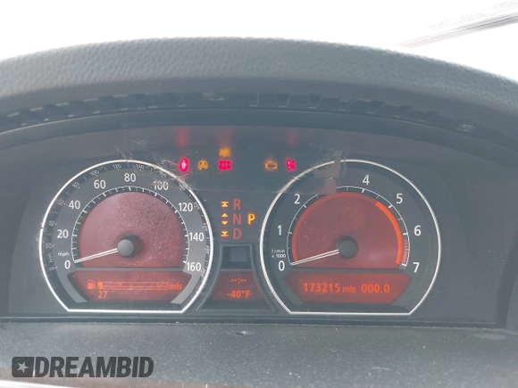 2005 BMW 7 Series 745i with VIN WBAGL63545DP75723, listed as a IAAI auction lot 42795242 with 173,215 mi miles and . Bid and sale history available at DreamBid. Image 7.