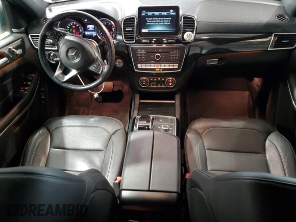 2017 Mercedes-Benz GLS 550 with VIN 4JGDF7DE0HA811541, listed as a Copart auction lot 74307404 with 119,812 mi miles and Salvage Title. Bid and sale history available at DreamBid. Image 8.