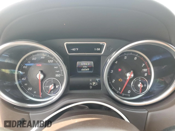 2019 Mercedes-Benz GLS 450 with VIN 4JGDF6EE2KB225563, listed as a Copart auction lot 62349115 with 44,049 mi miles and Salvage title. Bid and sale history available at DreamBid. Image 9.