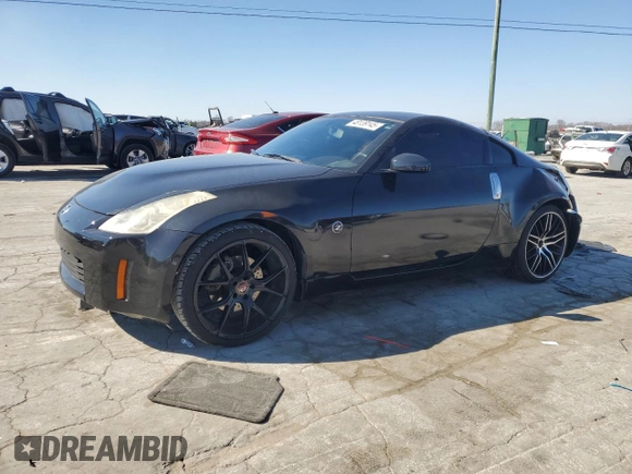 2007 Nissan 350Z Enthusiast z VIN JN1BZ34D57M504336, wystawiony jako Copart lot #48139145 z przebiegiem 115 151 mil mil oraz Szkoda całkowita • Salvage title. Historia ofert i sprzedaży dostępna na DreamBid. Obrazek 1.