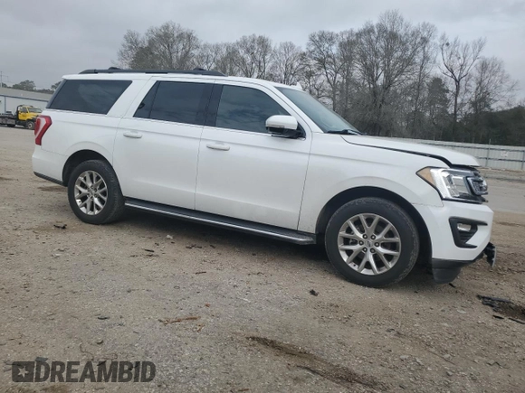2020 Ford Expedition Max XLT with VIN 1FMJK1HT4LEA49126, listed as a Copart auction lot 44147455 with 104,949 mi miles and Salvage Title. Bid and sale history available at DreamBid. Image 4.