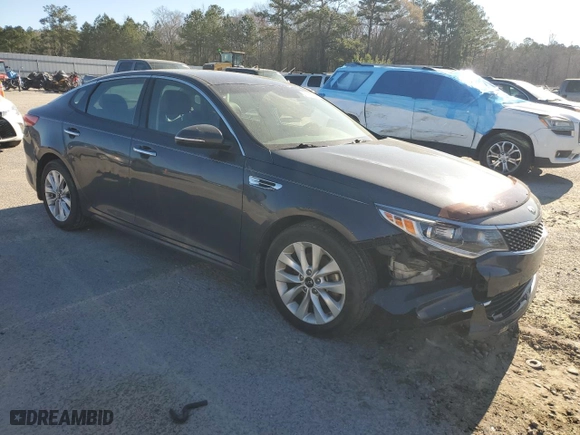 2018 Kia Optima EX with VIN 5XXGU4L3XJG260857, listed as a Copart auction lot 49215305 with 173,560 mi miles and Salvage Title. Bid and sale history available at carsss.com. Image 4.